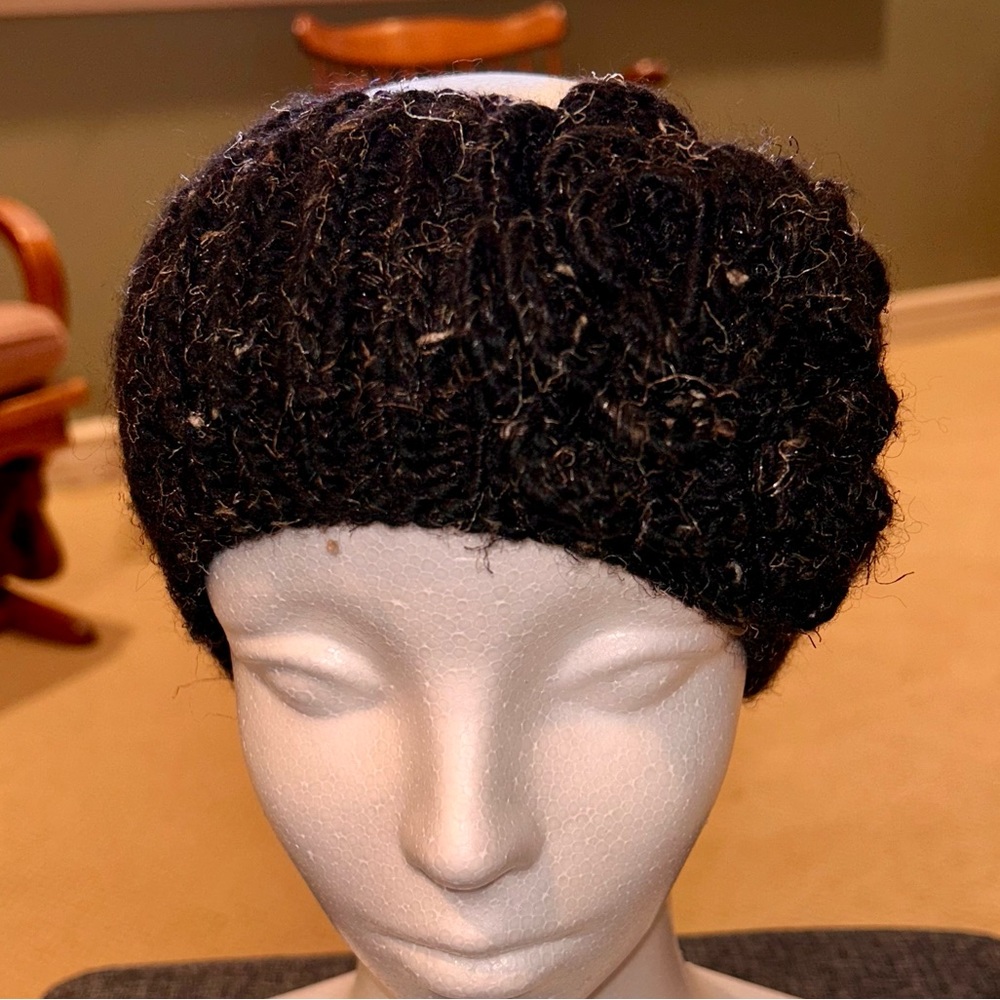 🏈 Scala Pronto Flower Knit Head Wrap